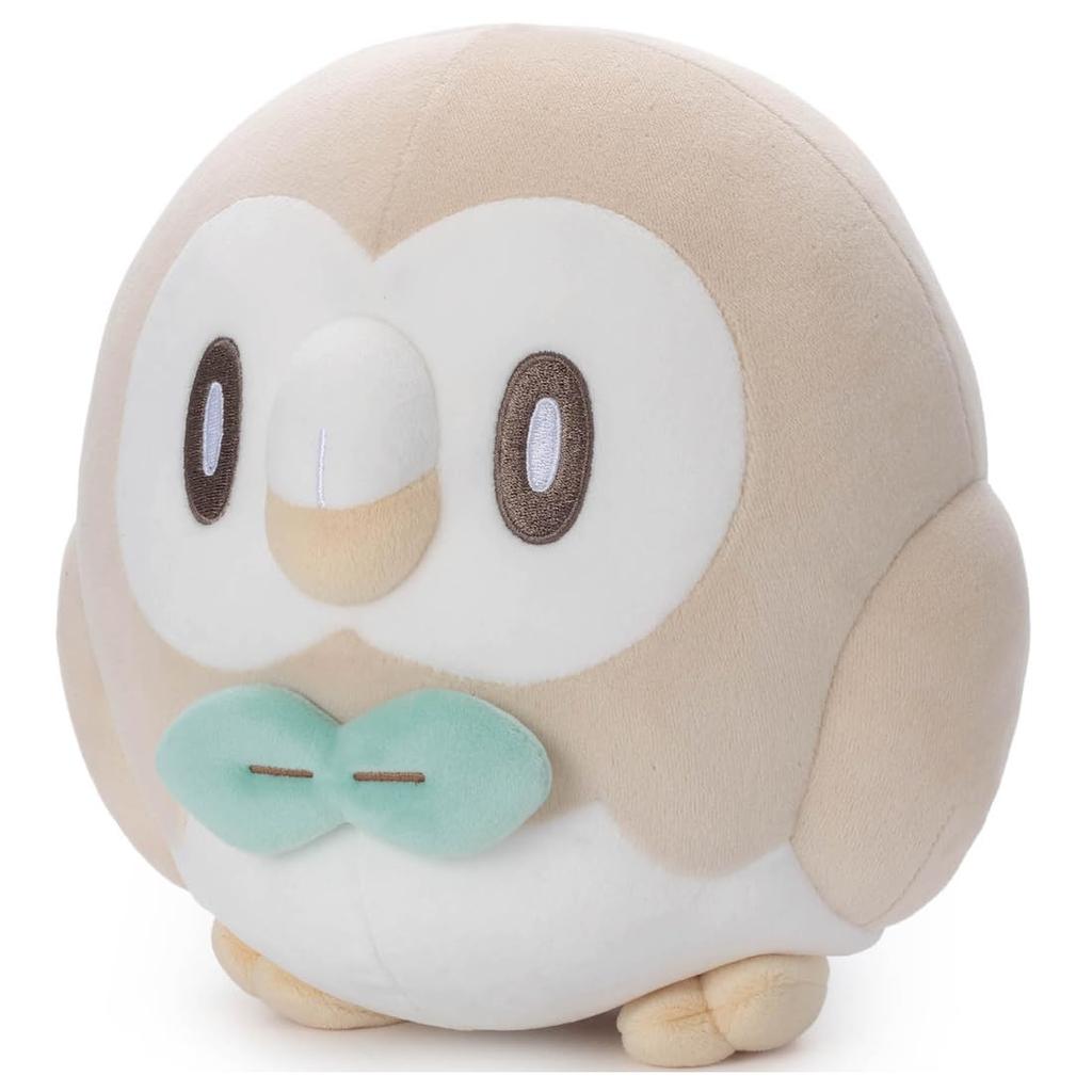 Takara Tomy Arts PokePiece Plush Approximately 20cm Tall (TAKARATOMY A.R.T.S) Mocchi-Mocchi-Style Toy, Rowlet,