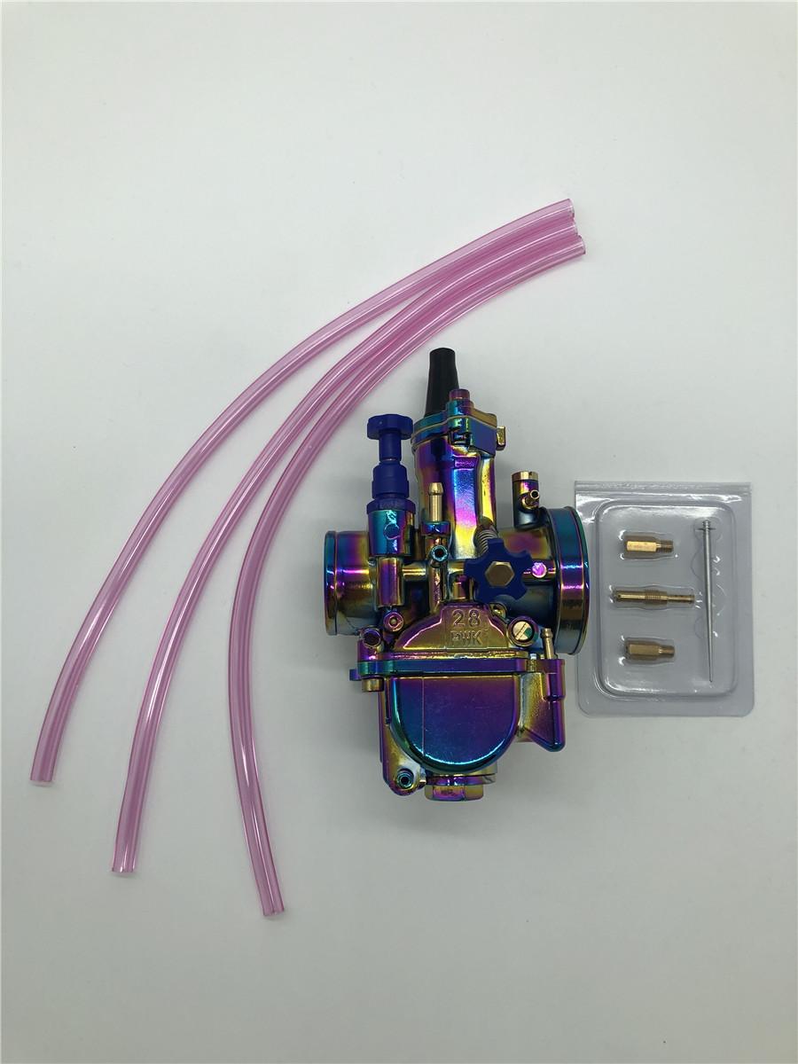 

For Carburetor 28Mm Electroplating Model + Accessories