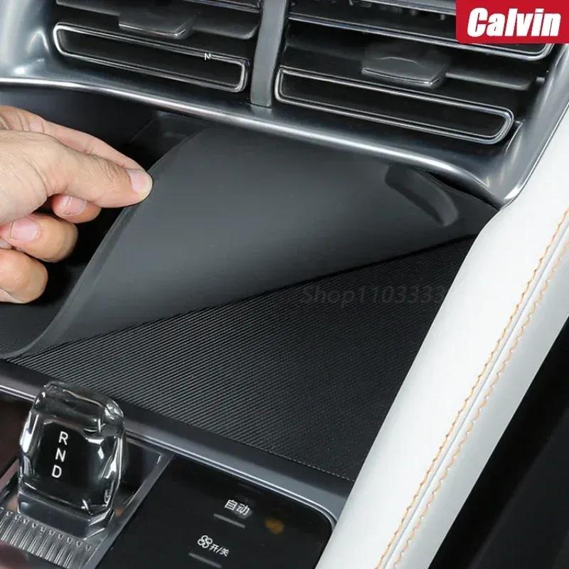 For BYD Song Plus SEAL U DMi/EV Wireless Charging Silicone Pad Central Control Storage Box Gear Handle Pad Anti-skid Car Refit