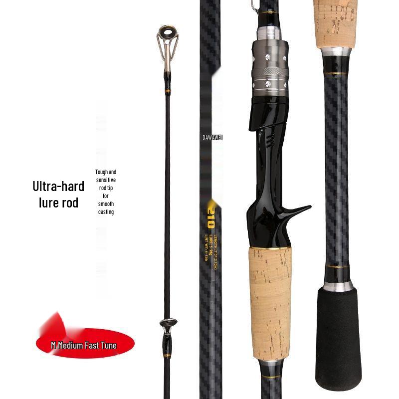 Telescopic ML Action Lure Fishing Rod - Medium-Fast, Long Cast, All-Purpose