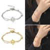 Geometric Witch Celtics Knot Charm Bracelet Women Female Stainless Steel Witchcraft Chain Love Bangles Jewelry