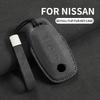 3 Buttons Suede Car Remote Key Case Cover Shell for Nissan Teana Qashqai X-Trail Kicks Tiida Car Key Anti-Scratch Cover Shell