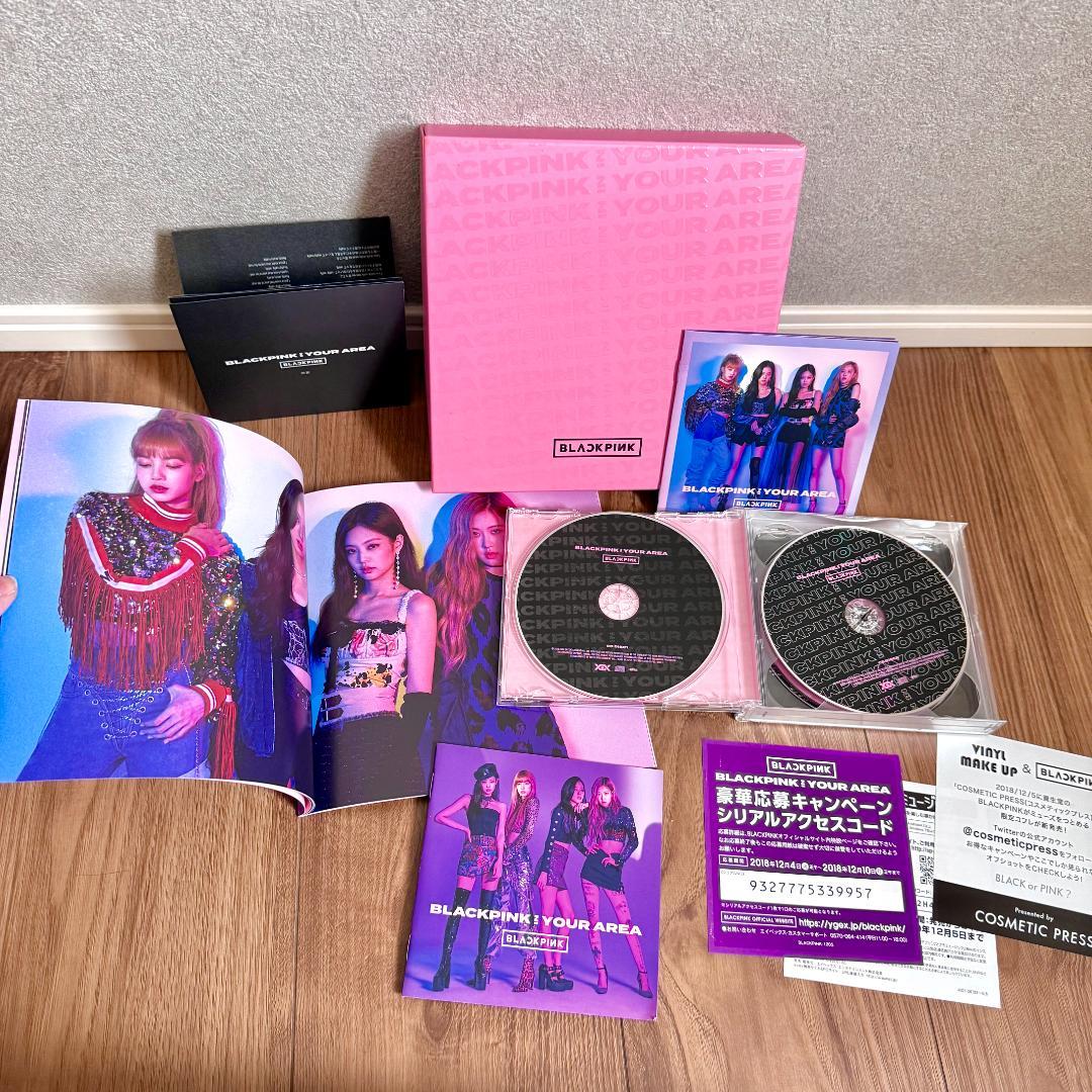 

[USED] BLACKPINK IN YOUR AREA First Press Limited Edition (2CD+DVD)