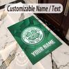Crystal Velvet Rug Celtic FC Print Custom Name Text Floor Mat Home Decor