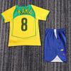 Vintage National Team Football Jerseys Retro Kids Sportswear Cycling Running Fitness