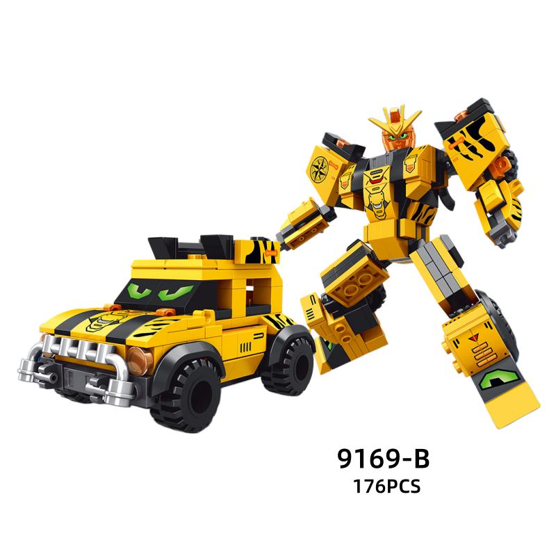 Neues Mech-Transformations-Bausatz-Set Captain Op Feuerwehrwagen Actionfiguren Kombinierbar für Kampfmodus Spielzeug Geschenke