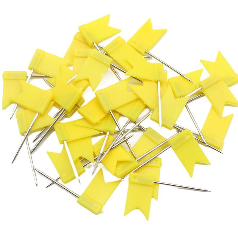 Colored Topography Flag Pins