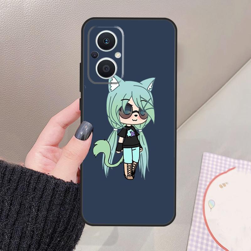 Gacha Life Game Funda For OPPO Reno 13 11 12 14 Pro 13F 14F 12F 11F 7 8 Lite OPPO Find X5 X6 X8 X9 Pro Case