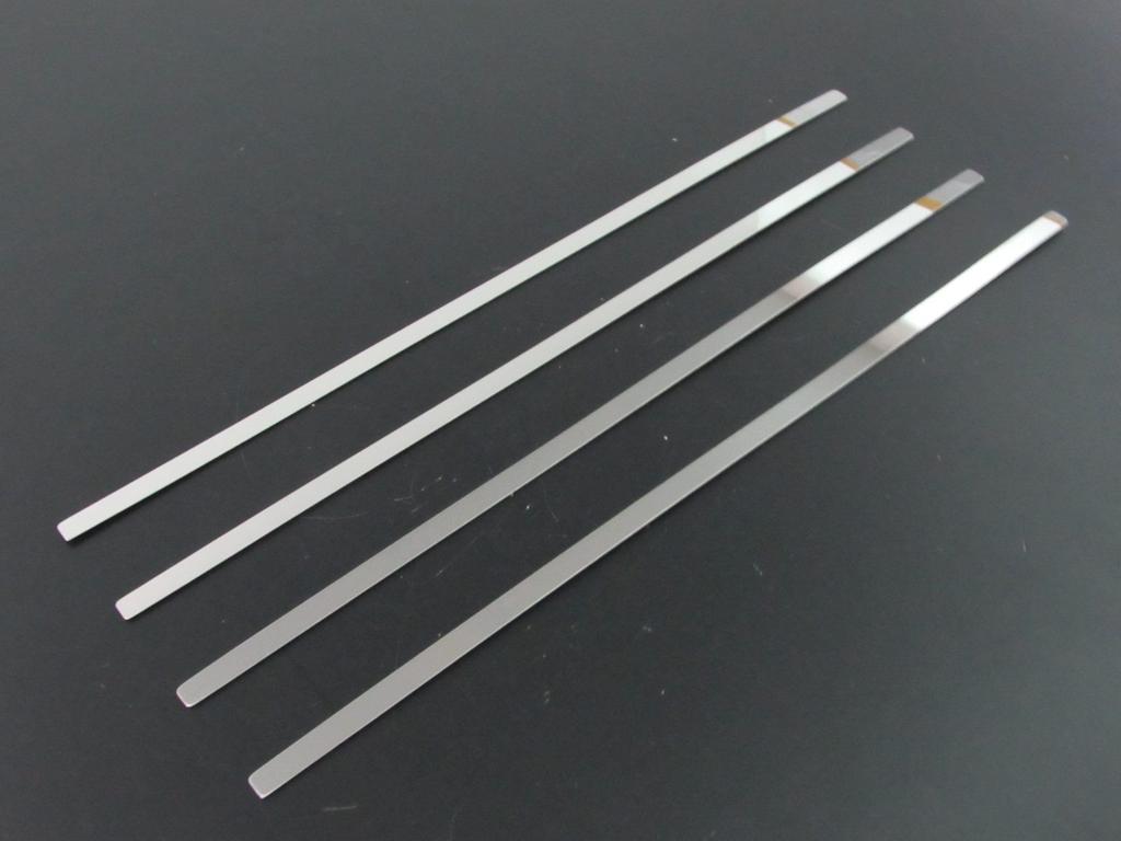 BRIGHTZ Edelstahl Spiegel Finish Hintere Seitenkanal Formteil 4TLG für Honda Freed Spike GB3 GB4