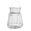 Collapsible Steel Wire Fish Trap & Basket Net for Fishing and Crabbing