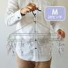 Oki Seisakusho Laundry Stainless Hanger, 14-Pinch, Tangle-Resistant, Steel, Small, 00384-5