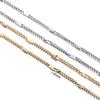 2Meter Stainless Steel Chains Flat Chain for DIY Necklace Bracelet Anklet Jewelry Making Accessories Supplies  Wholesale