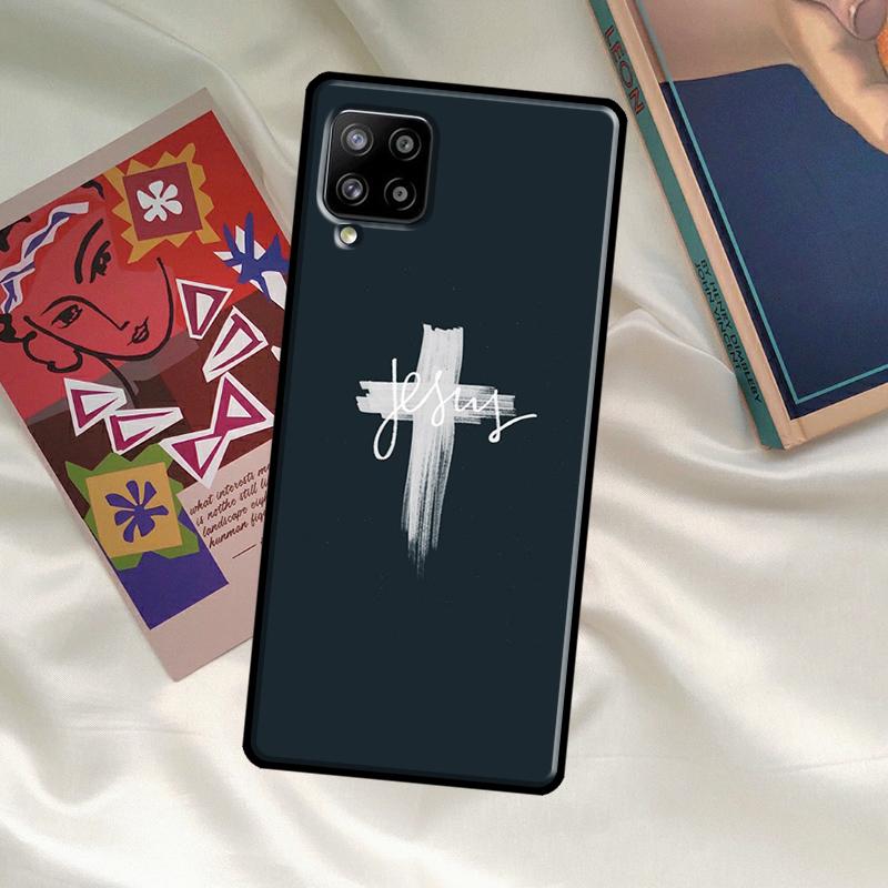 Jesus Case For Samsung Galaxy A06 A16 A56 A36 A26 A54 A34 A14 A52 A32 A12 A13 A33 A53 A15 A35 A55