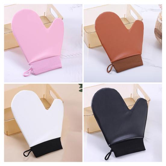 1 Pair Tanning Glove Applicator Even Streak-Free Self-Tanning Application Tanning Applicator Sunless Tanning Mitt