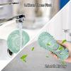 Set of 2 Silicone Drain Strainers for Home Showers And Sinks, Designed to Catch Hair for Kitchen And Bathroom Applications