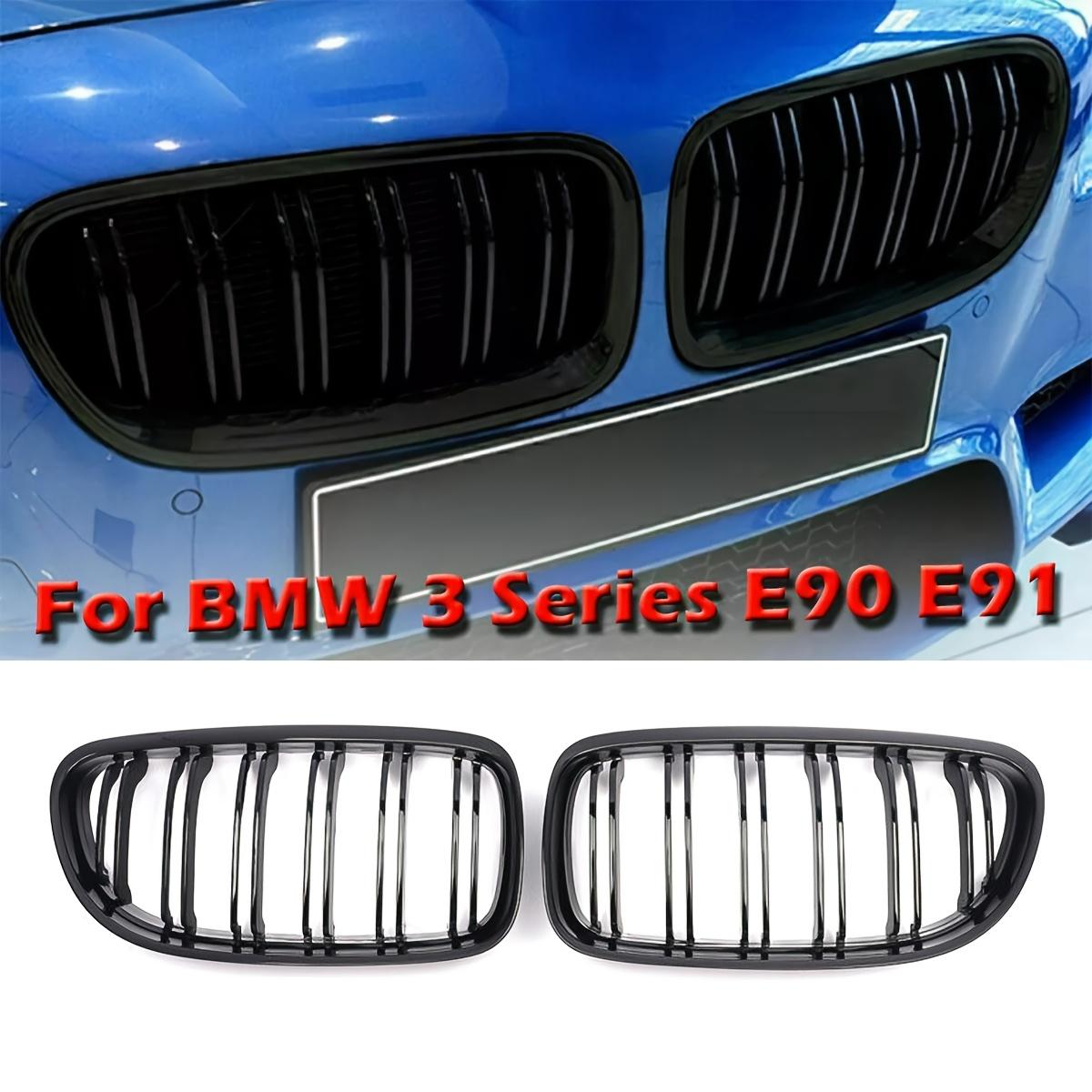 For BMW E90 E91 3 Series LCi 320i 325i 330i 2009-2013 Dual-Line Mid-Grill Front Bumper Sport Style Upgrade