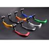 Motorcycle Lever Guard Left & Right Set Aluminum Compatible YZF-R25 (14-24) YZF-R3 (14-24) MT-03 (18-24) (Gold)