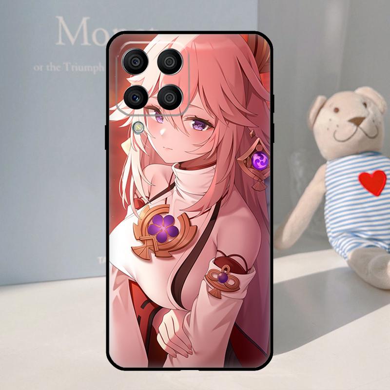 Genshin Impact Yae MIko For Samsung Galaxy M16 M06 M33 M13 M35 M53 M11 M21 M31 M55 M15 M14 M34 M54 M12 M32 M52 Case