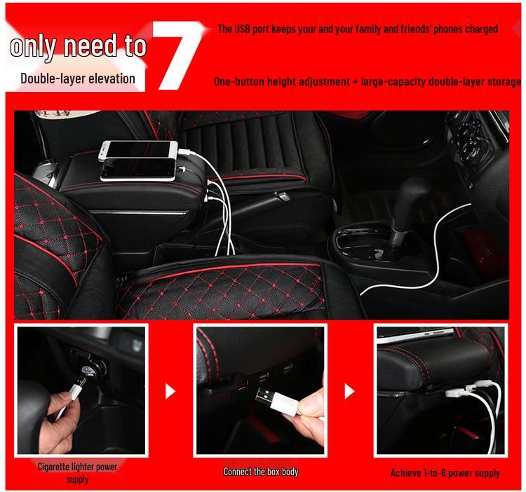 Perodua Myvi Armrest Box - North Deer Model for New and Old Models in Malaysia