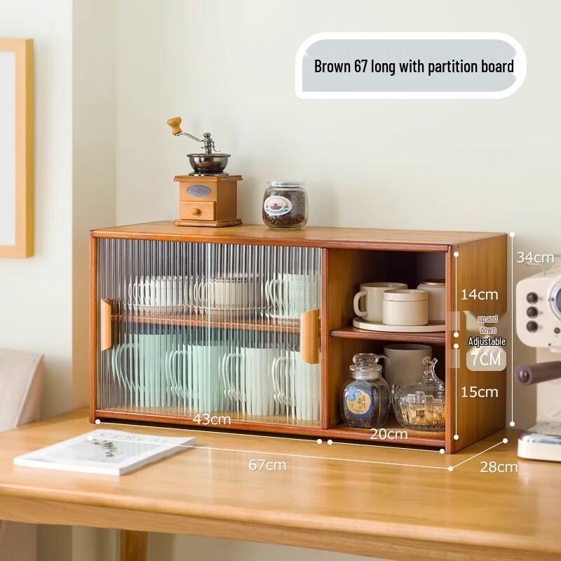 Nordic Bamboo Cup Storage Rack