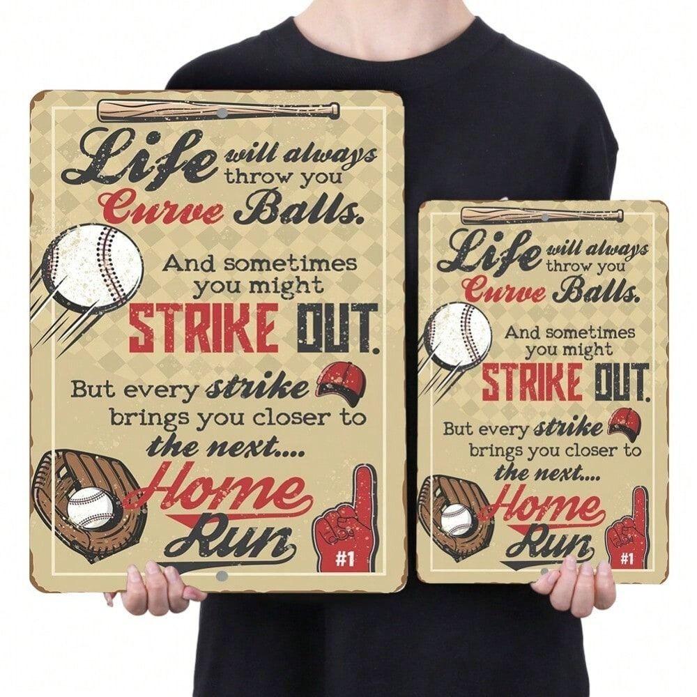 Vintage Metal Tin Sign Wall Decor for Garage Bar Home 20x30cm