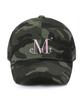 Mucent Signature Camo Military Ball Cap (Khaki-Baby Pink, Gray)