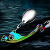 Spinner Bait 9g 13g 17g Trolling Rotating Spoon Wobbler with Sequin Artificial Bait for Bass Freshwater and Saltwater