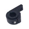 Accessoire de moto électrique: Support de phare à trou unique et grande pince pour scooters