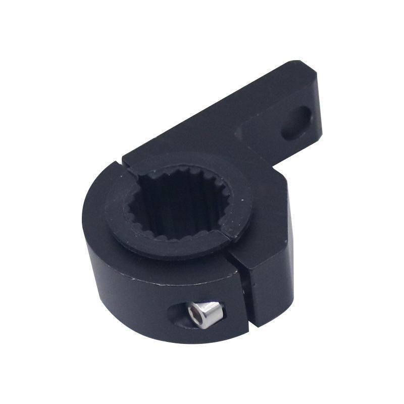 Accessoire de moto électrique: Support de phare à trou unique et grande pince pour scooters