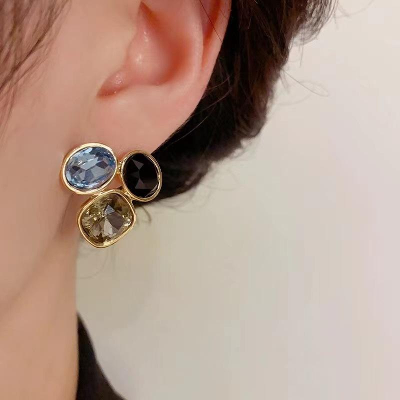 Brown Earrings for Women Fashion Personalized Daily Accessories Prom Jewelry Anniversary Gifts