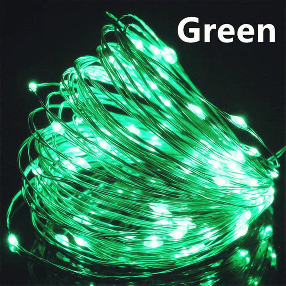 10M USB LED String Lights Copper Silver Wire Garland Light Waterproof Fairy Lights For Christmas Wedding Party Decoration KTY
