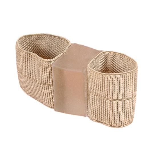Toe Separator Hallux Valgus Corrector Breathable Elastic Nylon Spacers for Overlapping Toes Bunion Relief & Straightener