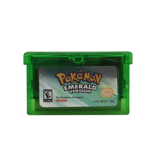 Sapphire/Emerald/Fire Red/Leaf Green/Ruby Card Cartridge for Pokemon Game GBA