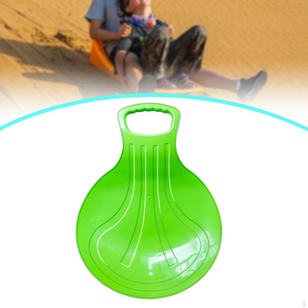 Polypropylene Sled-type Sliding Disc, Portable And Multi-purpose for Children, 20 X 14.2 Inches.
