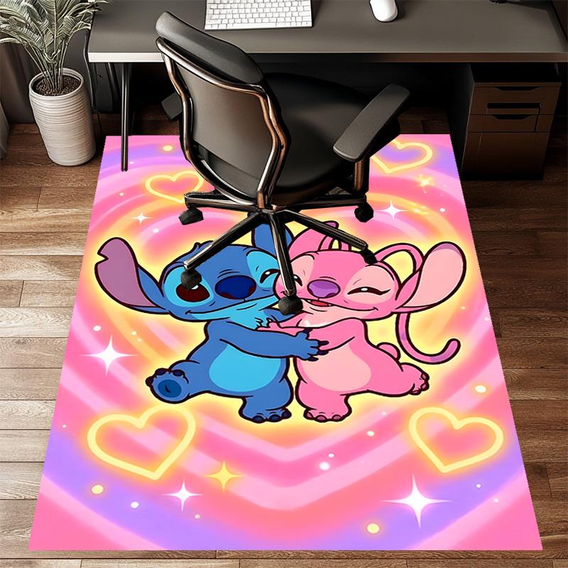 1pc S-Stitch Design Printed Area Rug Carpet for Bedroom Living Room Home Decor Rugs Mat Non Slip Mat Rug for Bedside
