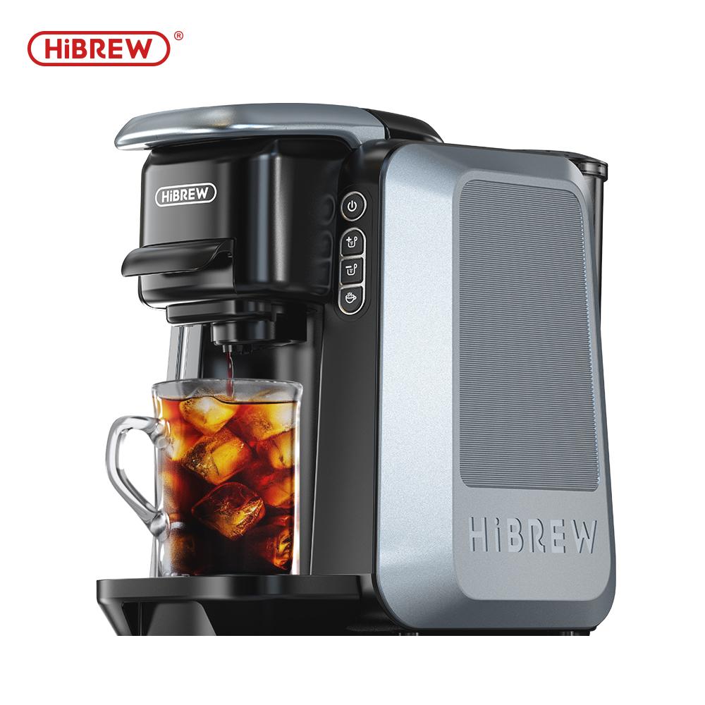 HiBREW H6 20bar High-Pressure 4-in-1 Coffee Maker,Independent Cold Brew/9 Temperature Settings/Precise Temperature Control/LCD Smart Display.