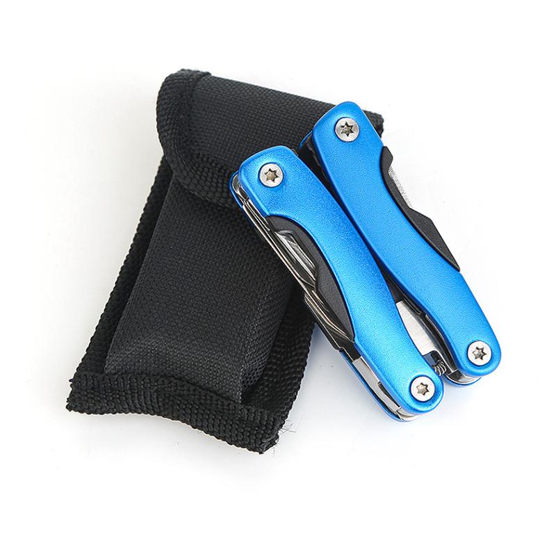 Camping Gear Outdoor Survival Stainless Steel 9 In 1 Portable Multi Tool Plier Camping Accessories Portable