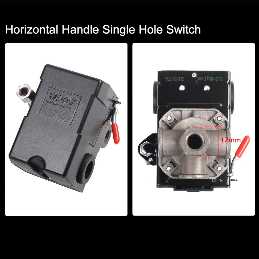 Quality Air Compressor Pressure Switch Control 95 125 PSI 4 Port