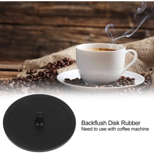 Blind Filter Back Flush Disc Rubber Black Beautiful Design for Espresso Machines