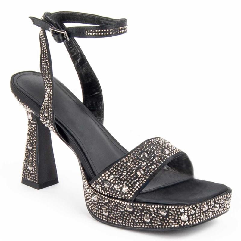 Sandalia De Tacón Para Mujer. Montevita Birella 100989