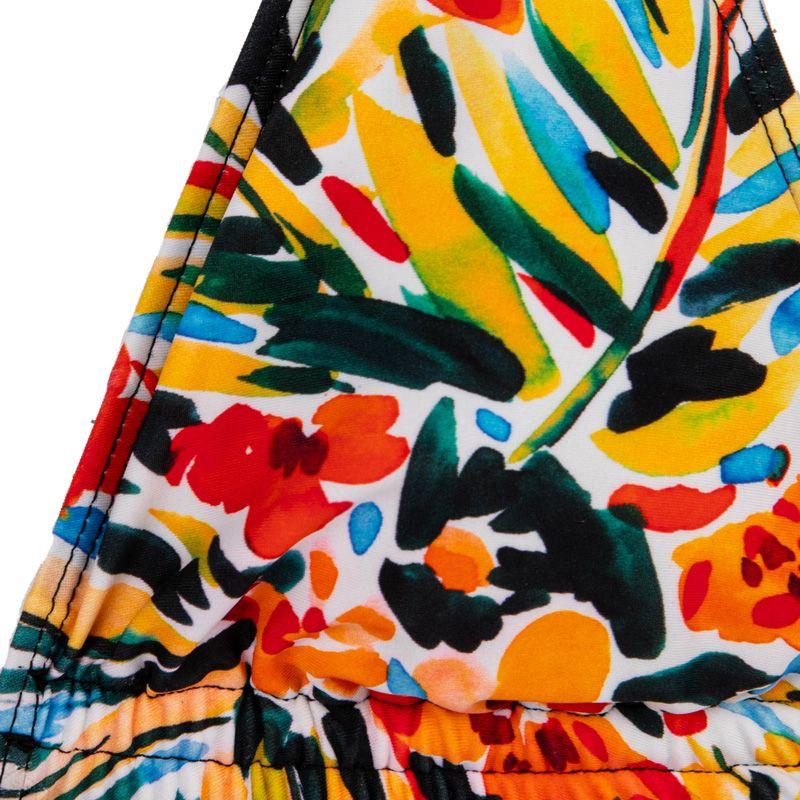 Maillot de bain 2 pièces fleurs aquarelle Femme HAUTE PRESSION