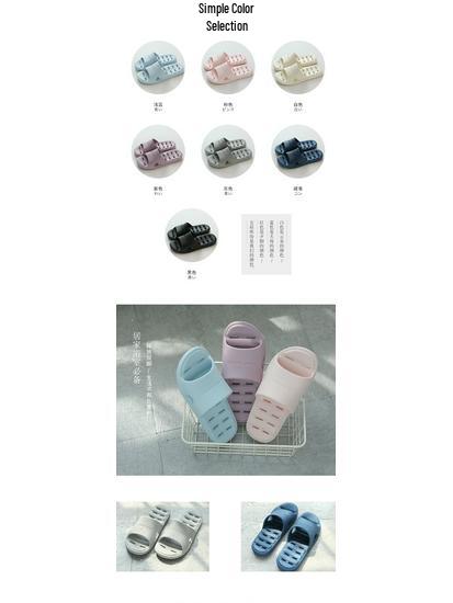 EVA Sommerpantoffeln: Weiches, Desodorierendes, Atmungsaktives, Rutschfestes Badezimmer-Schuhwerk für Paare