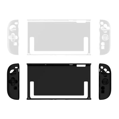 Full Body TPU PC Case for Dedicated Console Accessories Anti Slip Split Cover Scratch-Resistant and Heat Dissipation