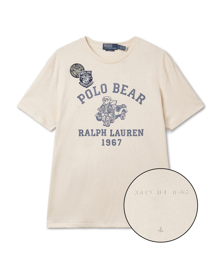 POLO RALPH LAUREN Classic Fit Polo Bear Jersey T-Shirt - White