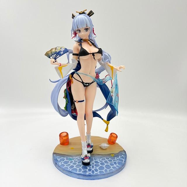 26cm Genshin Impact Kamisato Ayaka Sexy Anime Figure Genshin Impact Mona Action Figure Klee /Qiqi Figurine Collectible Doll Toys