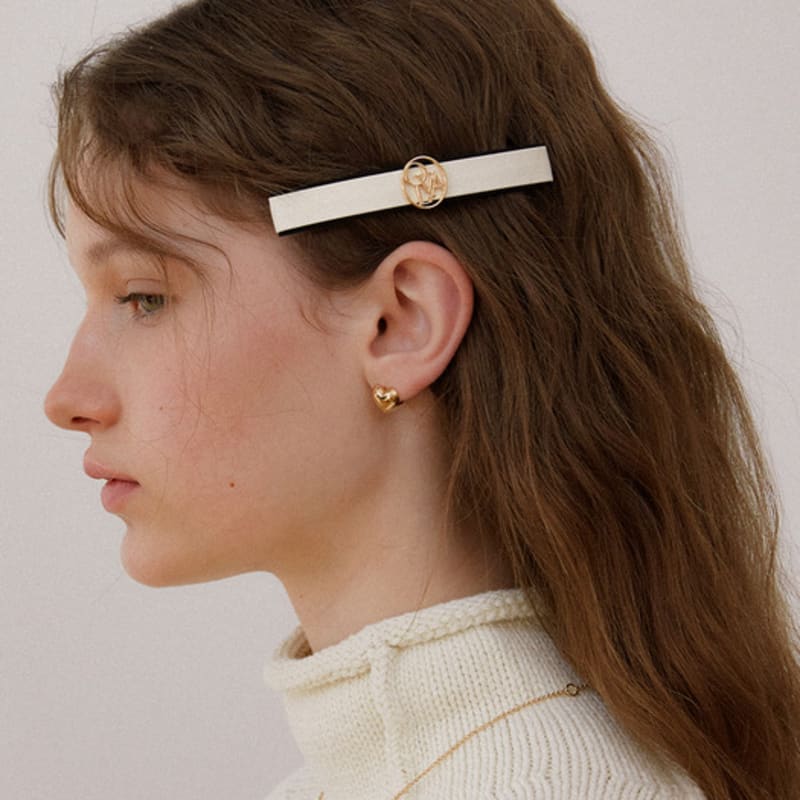 

OVLA Assorti signature hair pin_colors HP033 black