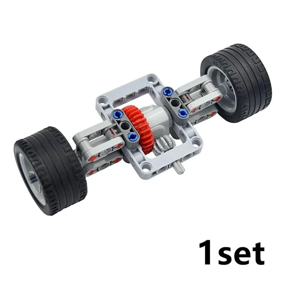High-Tech Part Differential Gears MOC Technical Differential Building Blocks Mechanical Toys Compatible with 6573 62821 65414