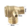 1pcs Air Compressors Check Valve Replacements Brass Air Pump Check Valves Cut-Off Valve Air Compressor Accessories