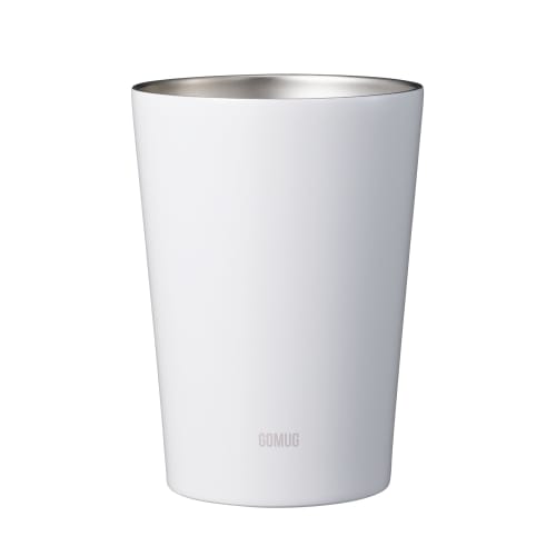

CB Japan Convenience Store Coffee Tumbler, 460ml, Mist Gray, Vacuum Insulated, Stainless Steel, Double-Walled, Medium, CAFE GOMUG