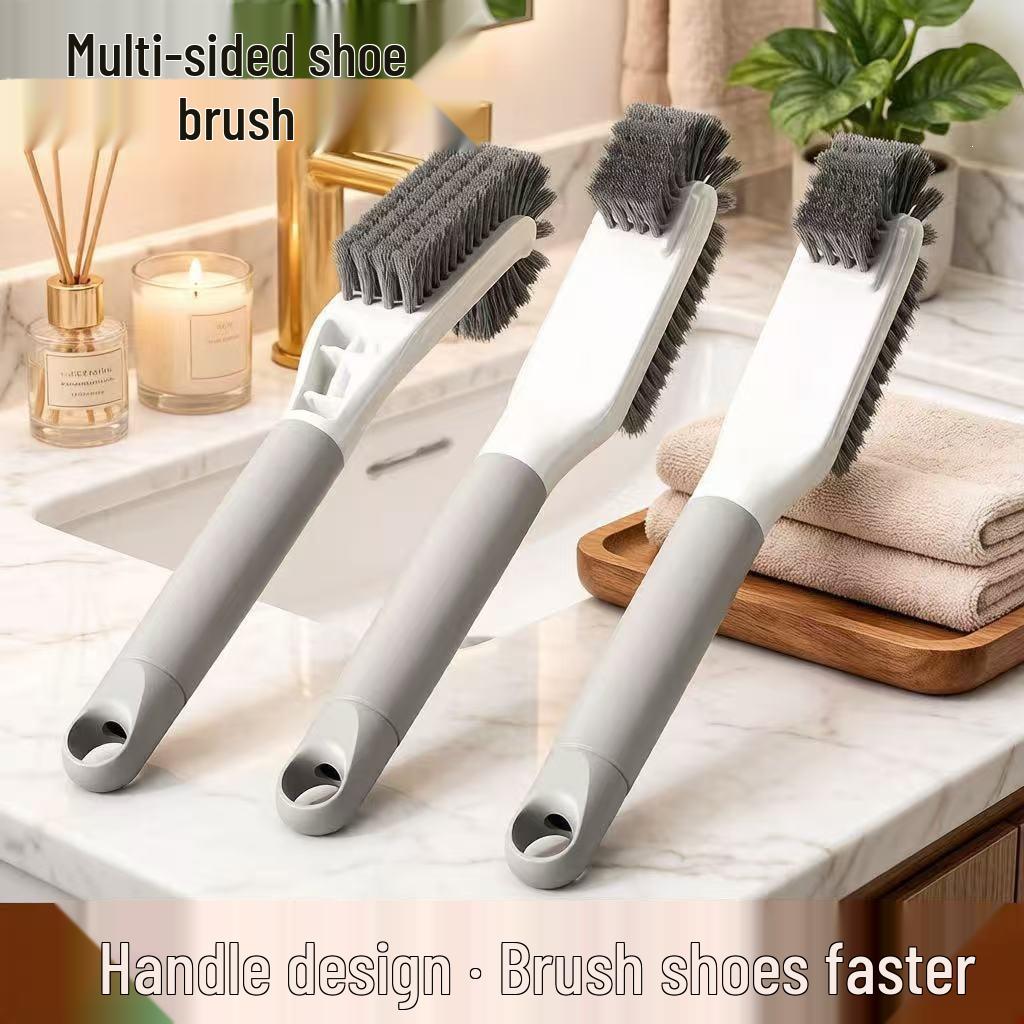 Gentle Bristle Shoe Cleaning Brush - Soft Laundry Brush for Safe Shoe Care